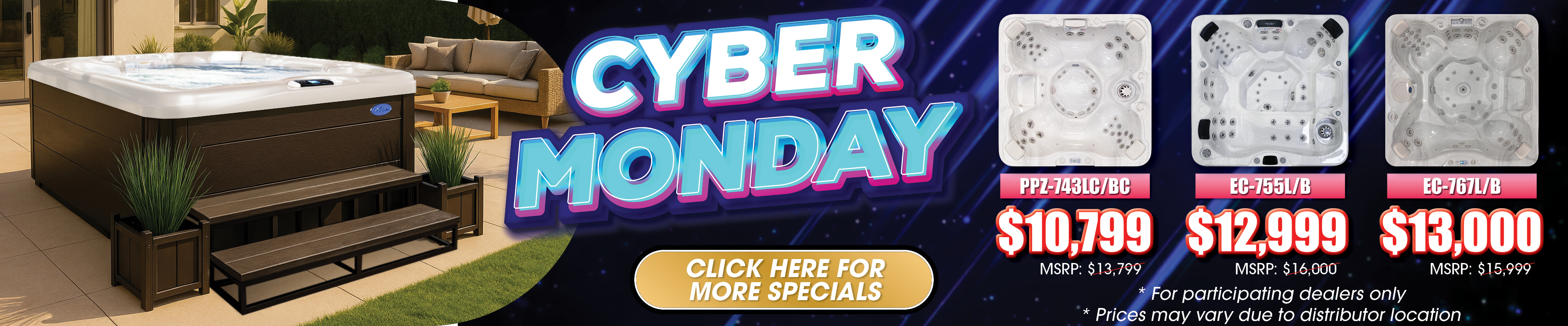 Calspas hot tub being used in a family setting - Cedar City