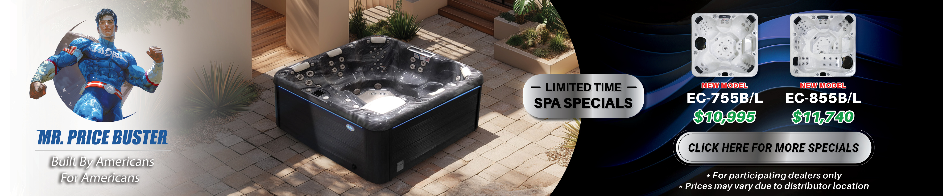 Calspas hot tub being used in a family setting - Cedar City